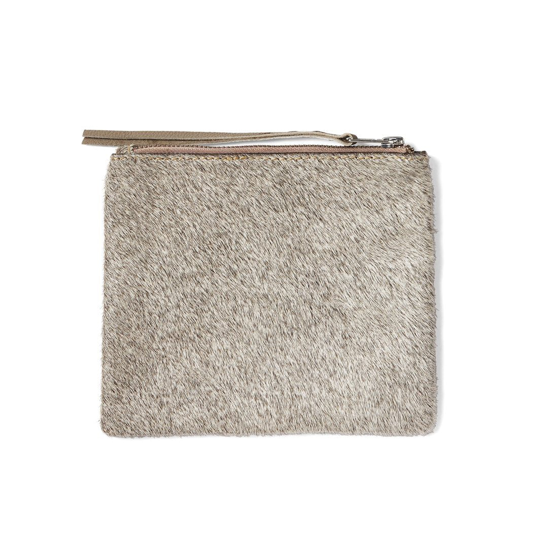 Kyoto Zipper Pouch Large Grey