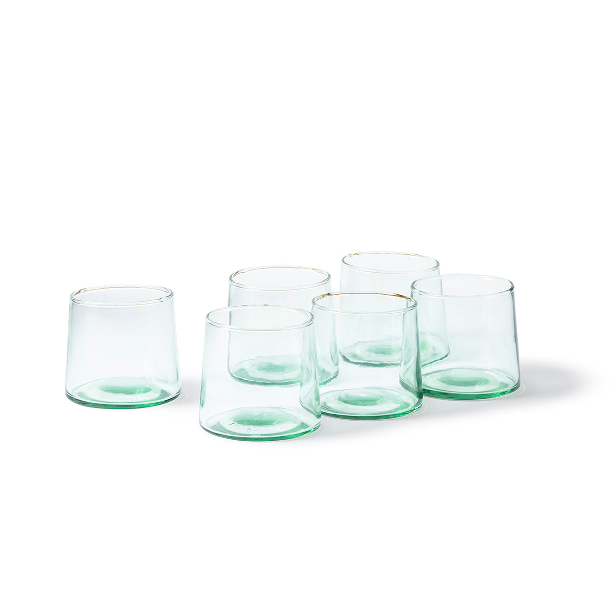 Gaia Recycled Glass Tumbler 2.5" Set of 6