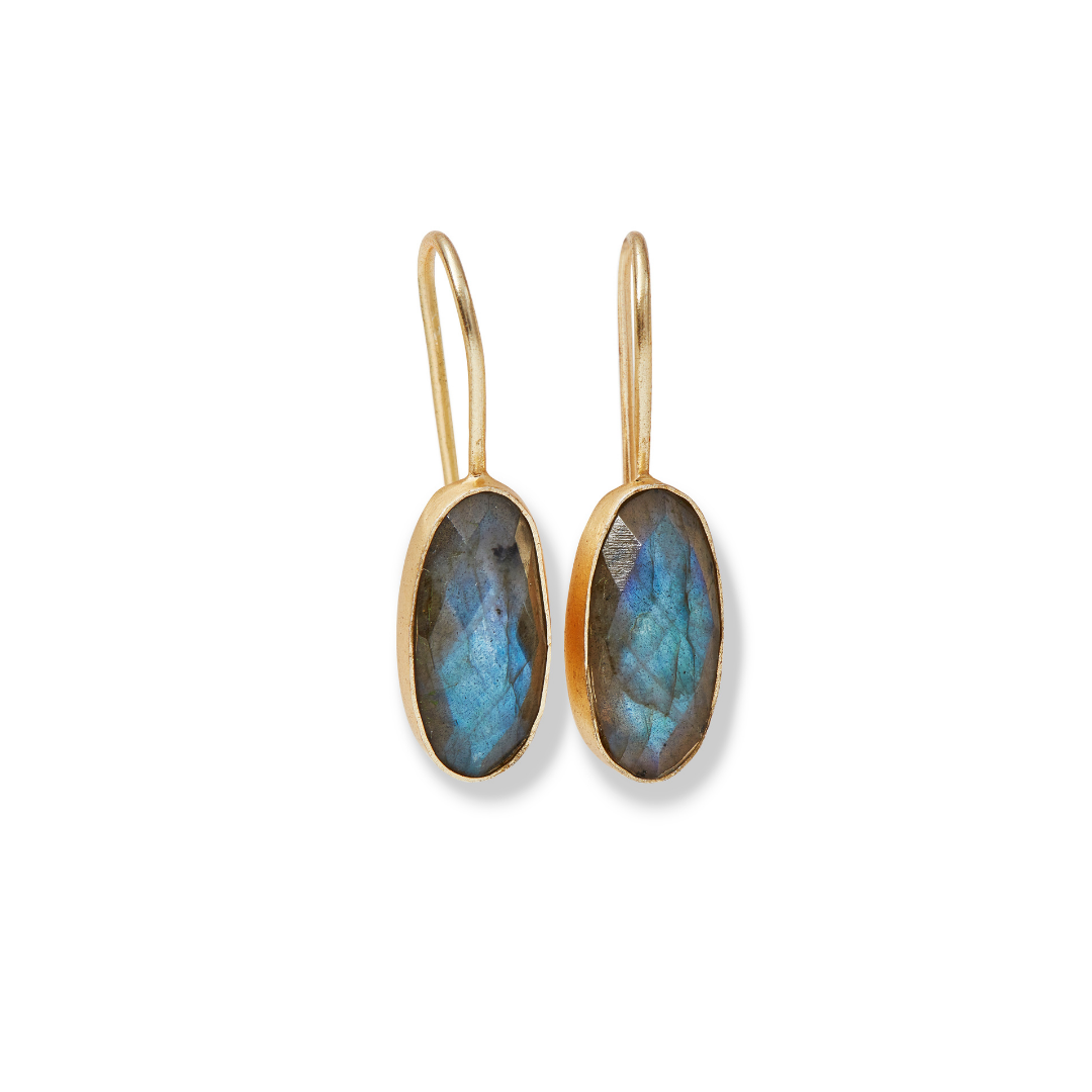 Labradorite Earrings