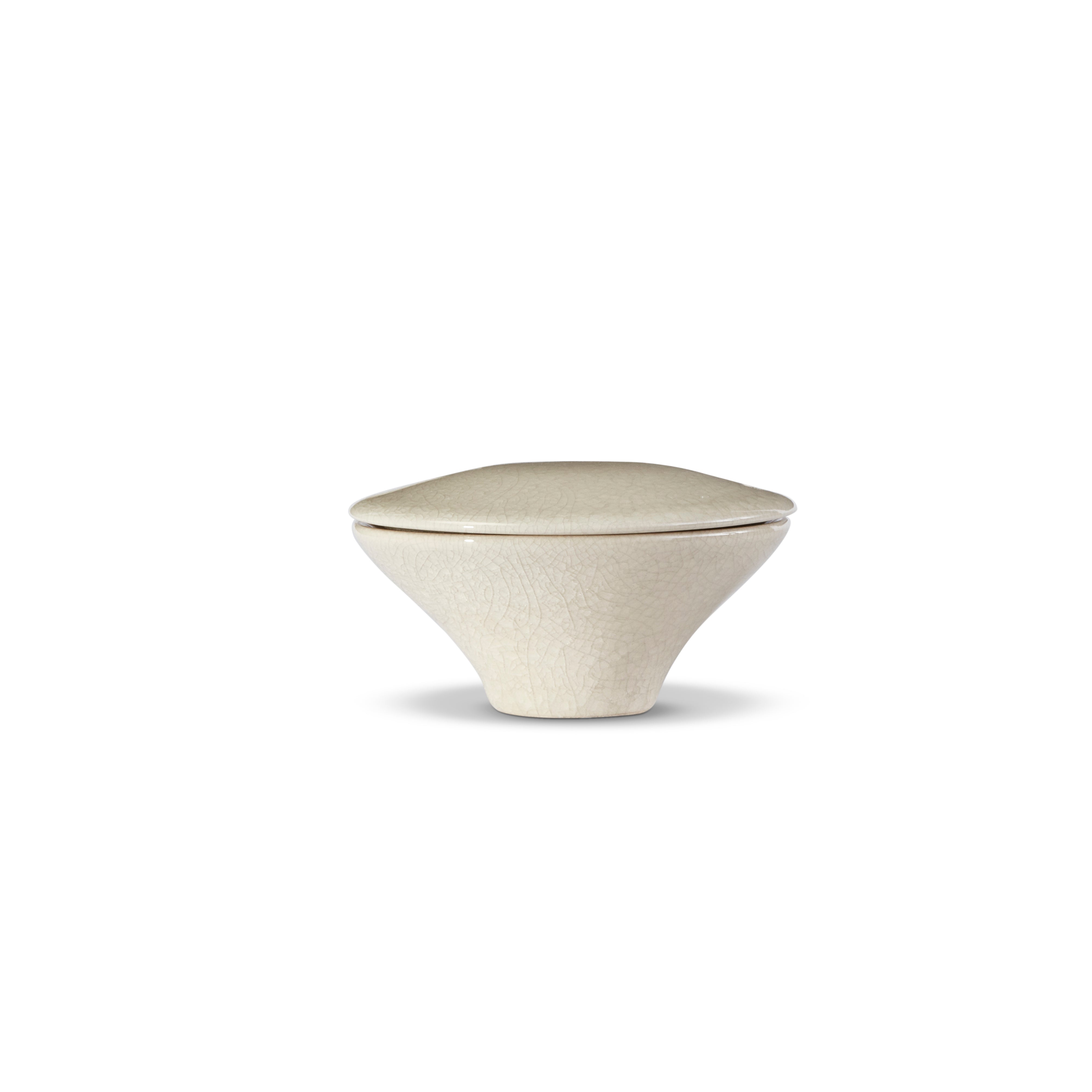 Crackle Covered Bowl Small