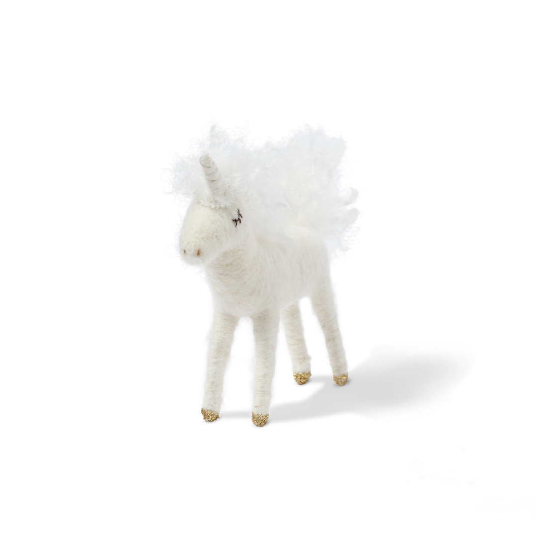 Felt Unicorn Ornament