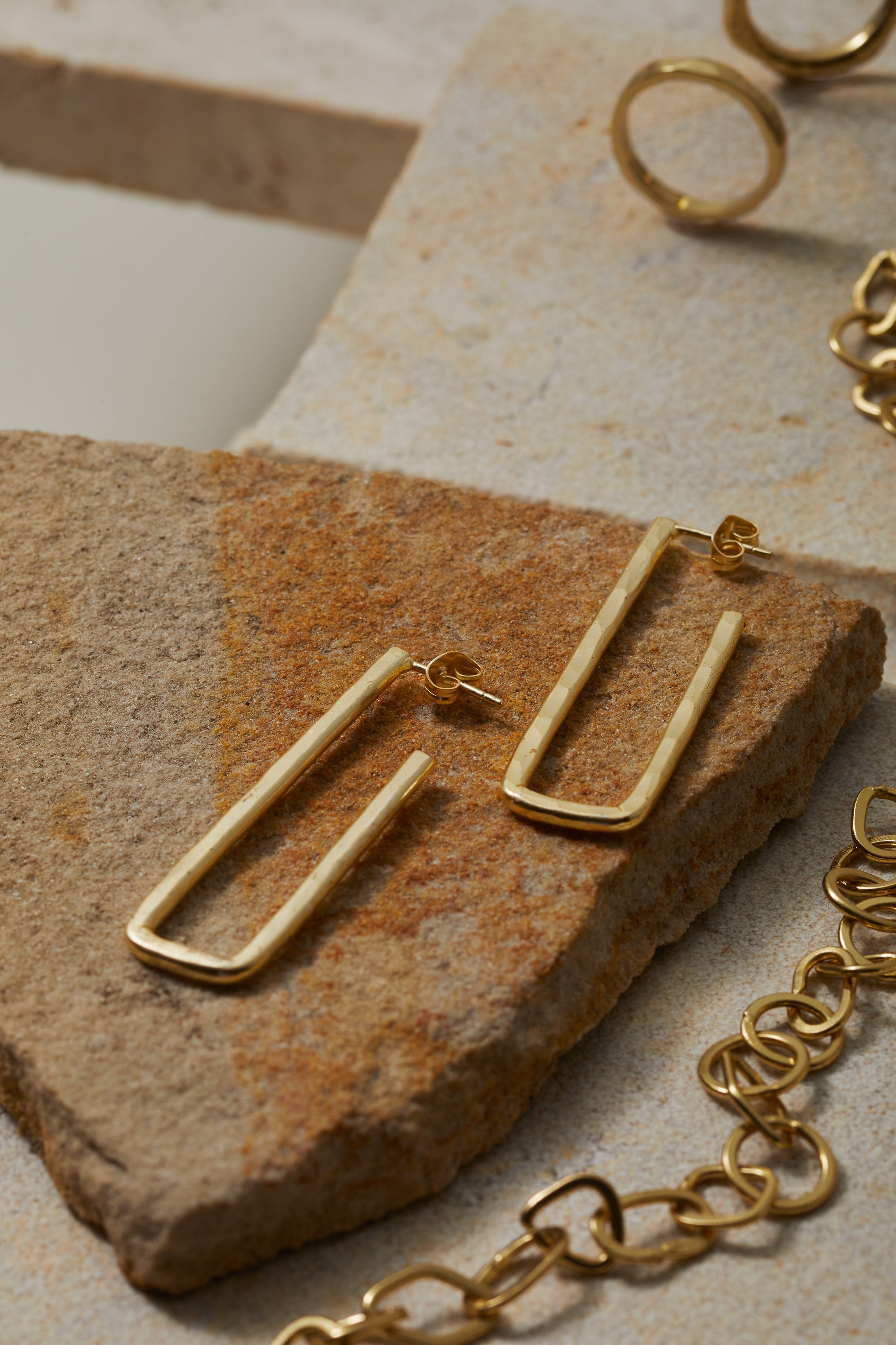 Rectangular Earrings