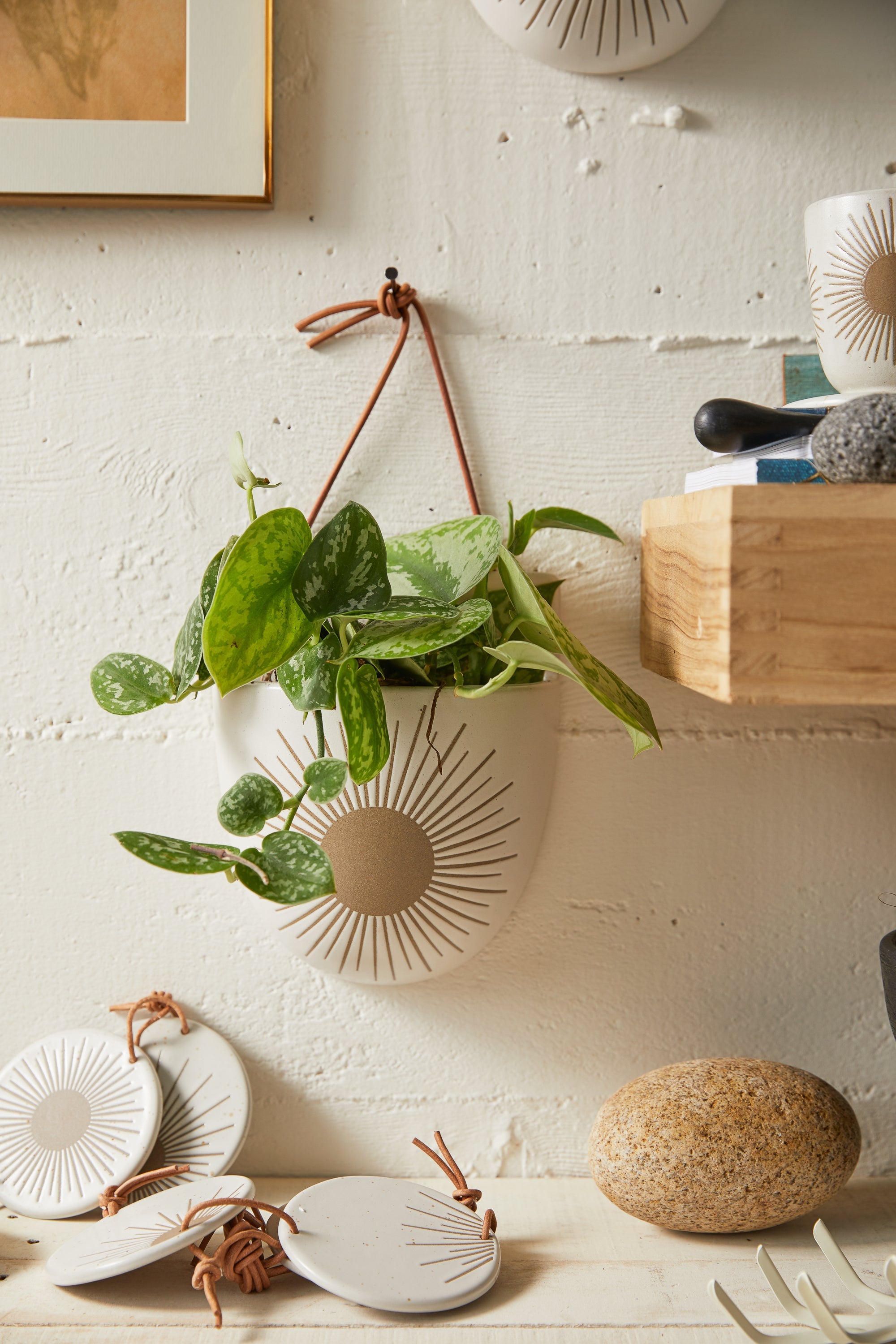 Sunrise-to-Sunset Wall Planter Pocket