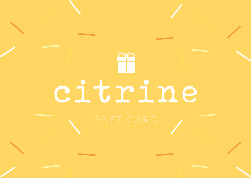 Citrine Gift Card