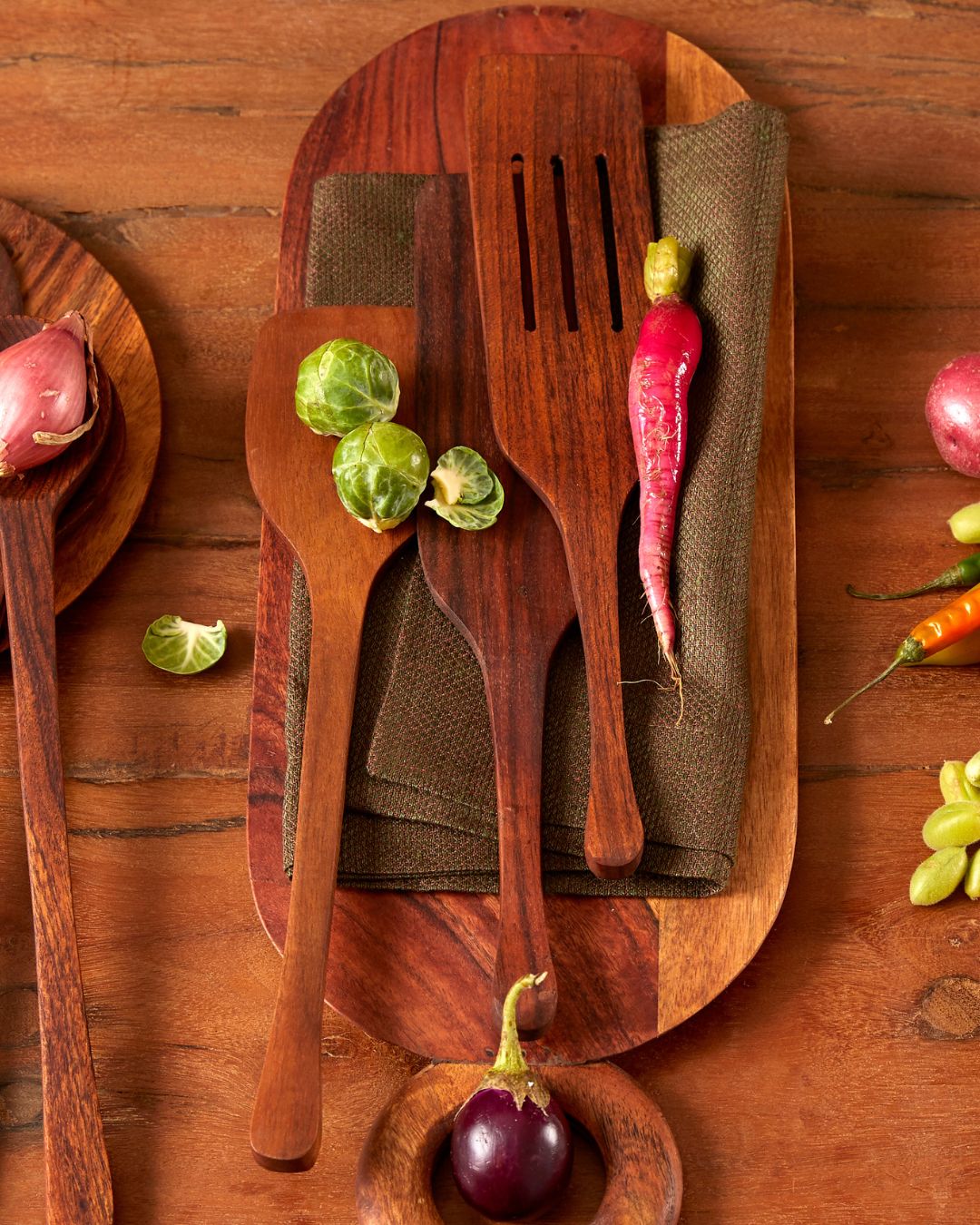 Forestry Cooking Spatulas Set of 3