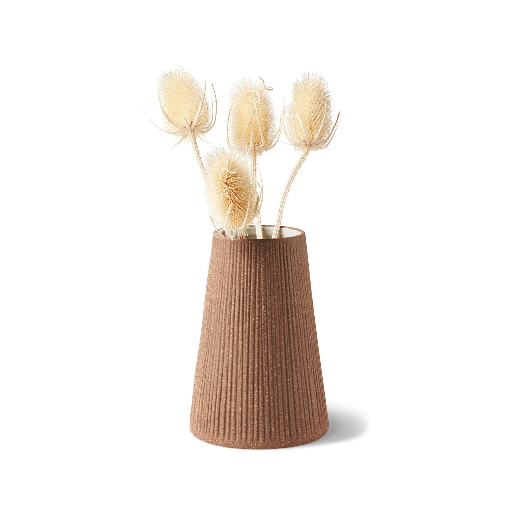 Canyon Clay Flower Vase 7.25"