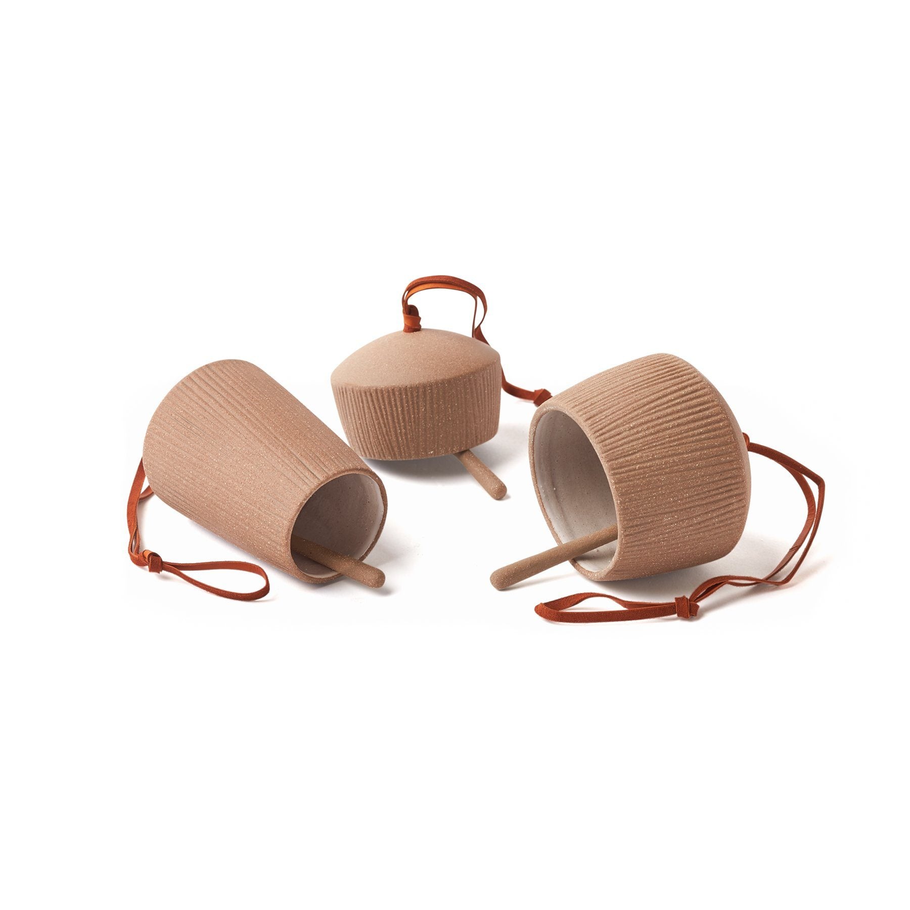 Canyon Clay Bells Set of 3