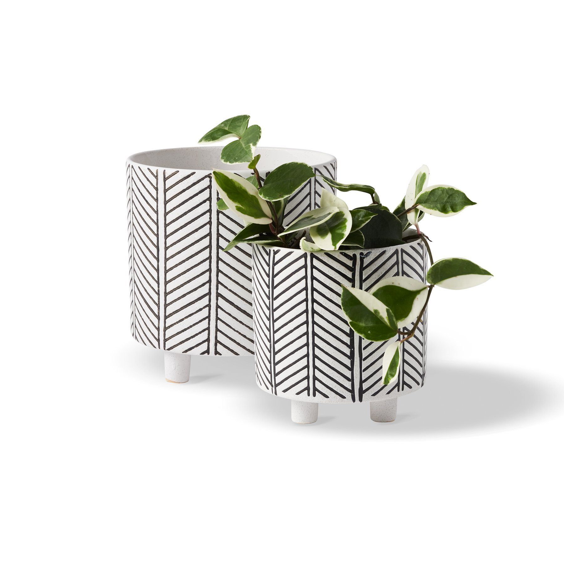 Geometric Planter Cloud Set of 2