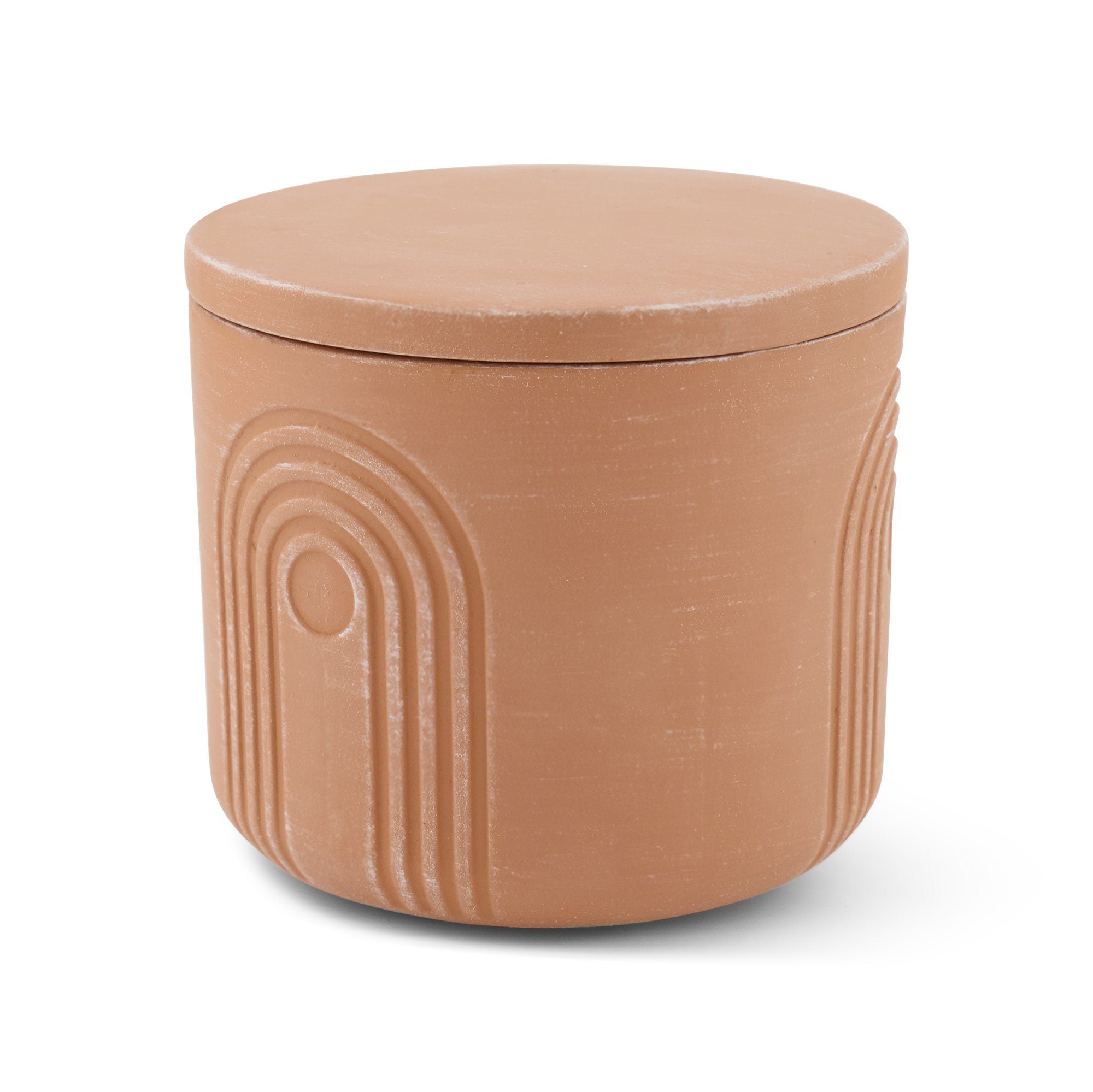 Daily Starters Terracotta Glow-and-Grow Candle Pot