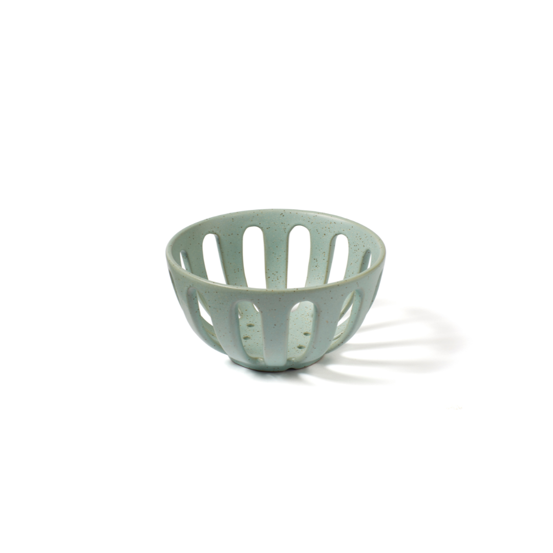 Aptos Basket Round Turquoise