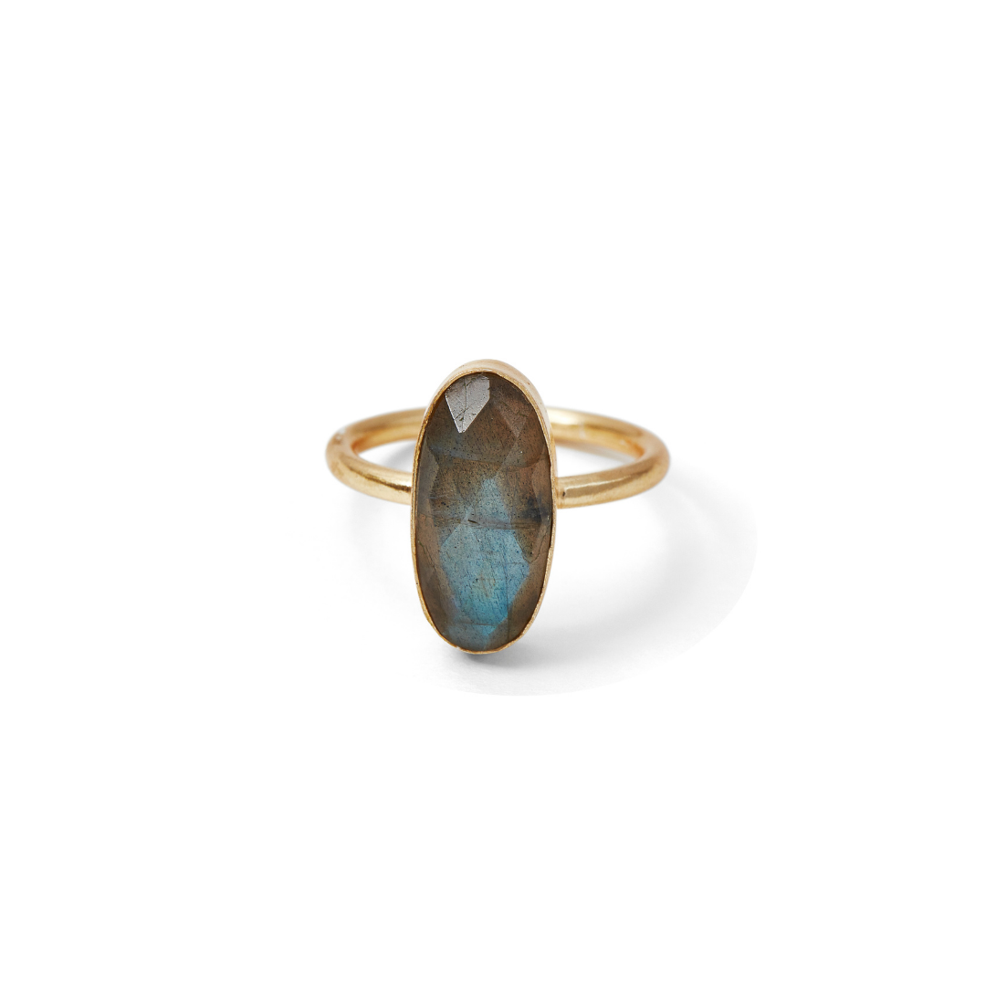 Labradorite Ring - Size 7