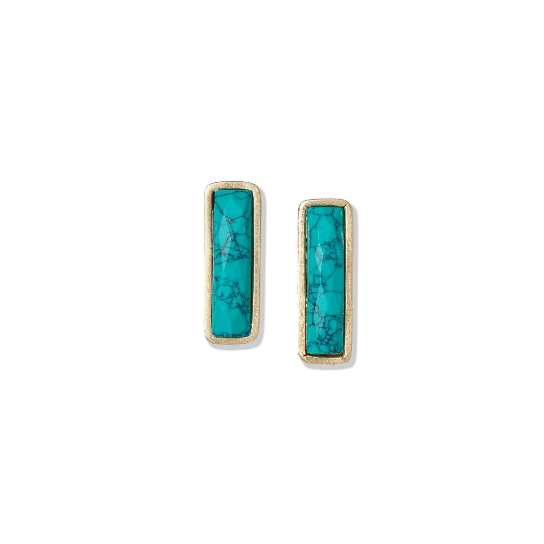 Turquoise Post Earrings