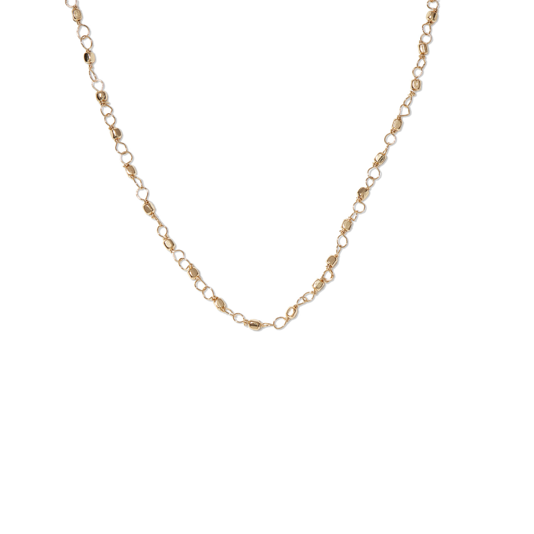 Delicate Brass Necklace