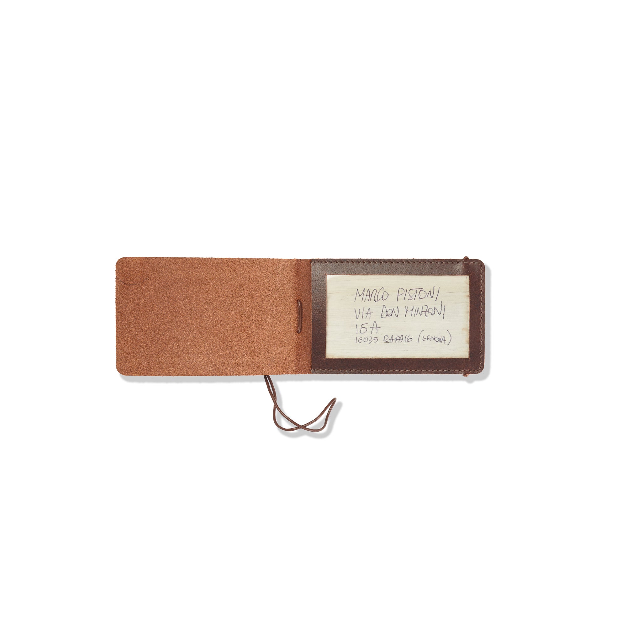 Leather Luggage Tag