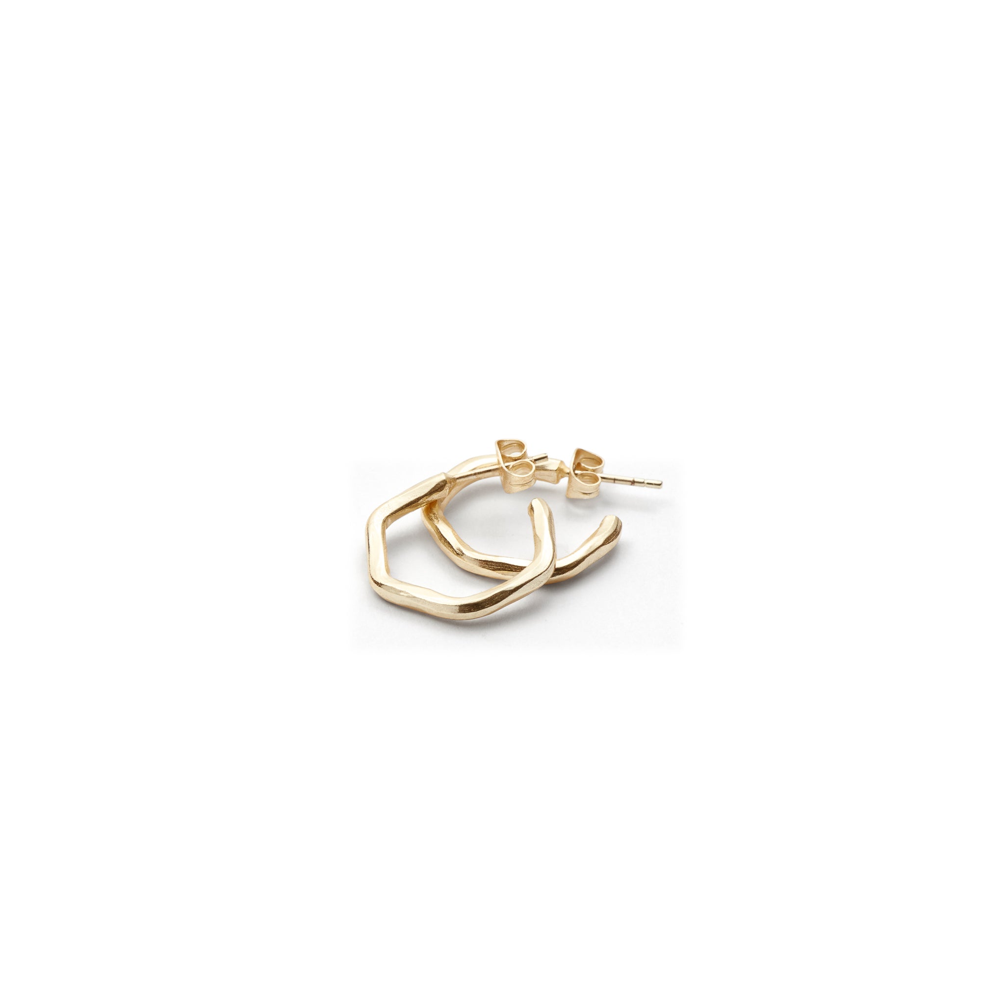 Hexagon Earrings