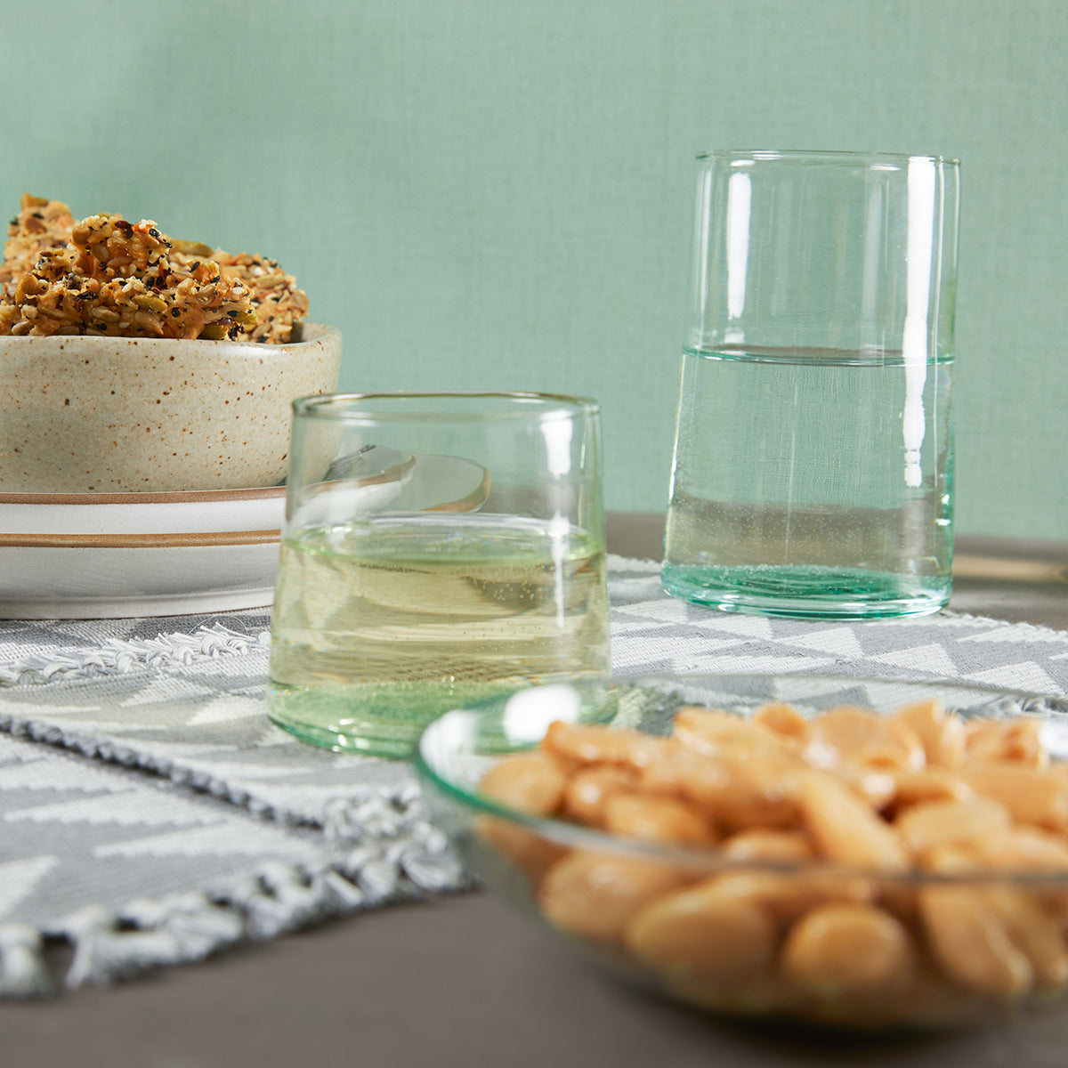 Gaia Recycled Glass Tumbler 4.75" Set of 6