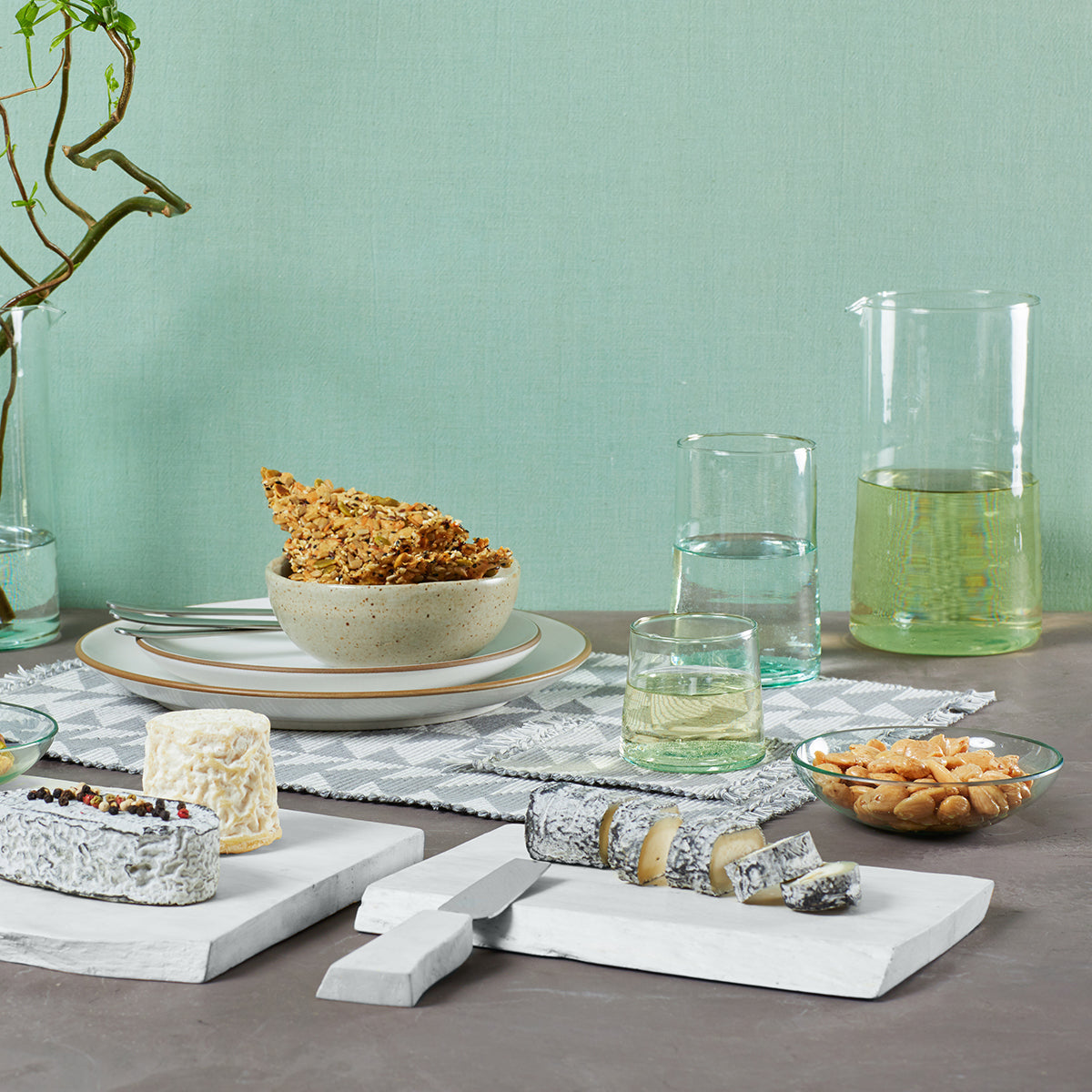 Gaia Recycled Glass Tumbler 4.75" Set of 6