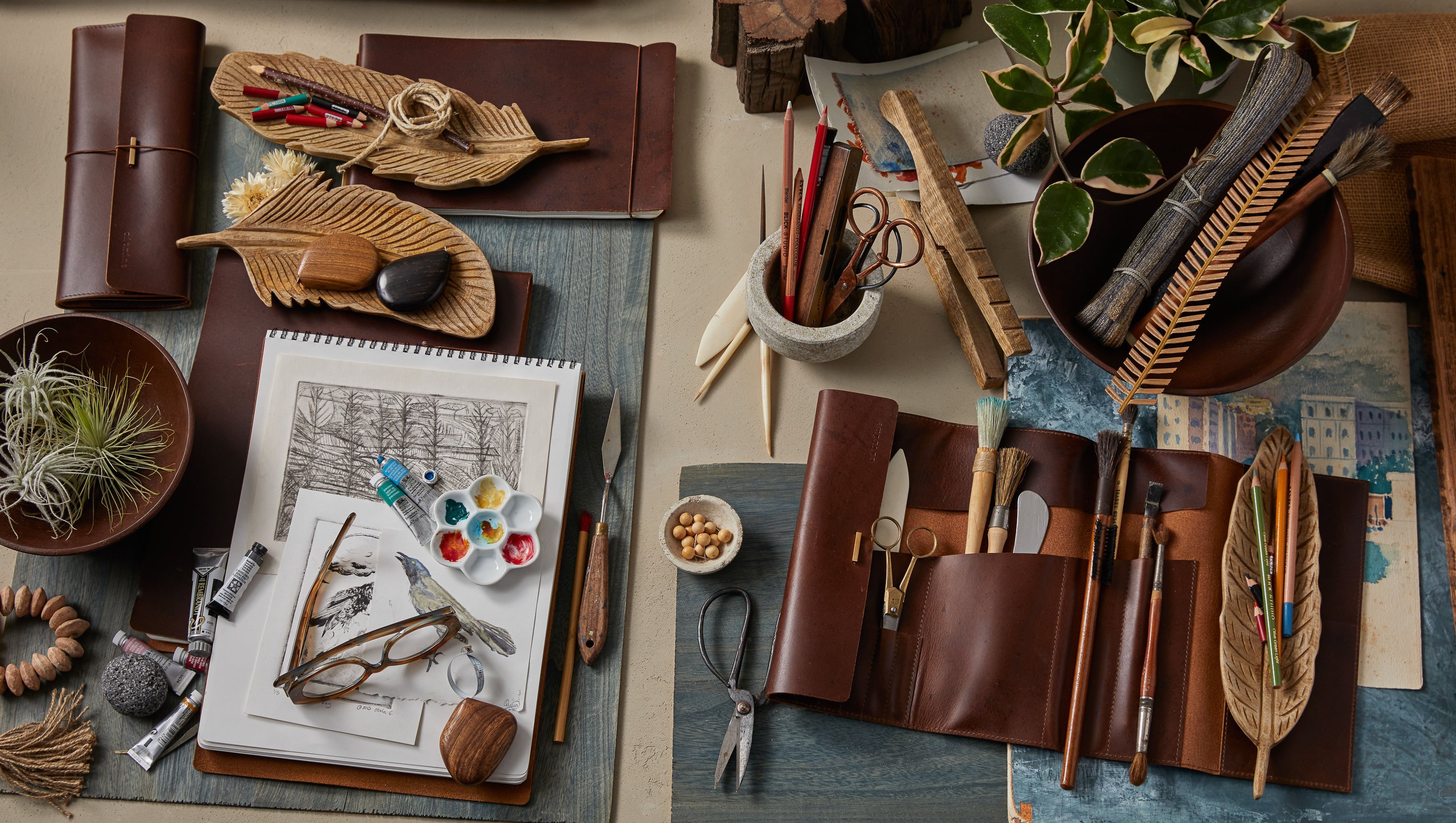 Leather Journal Large