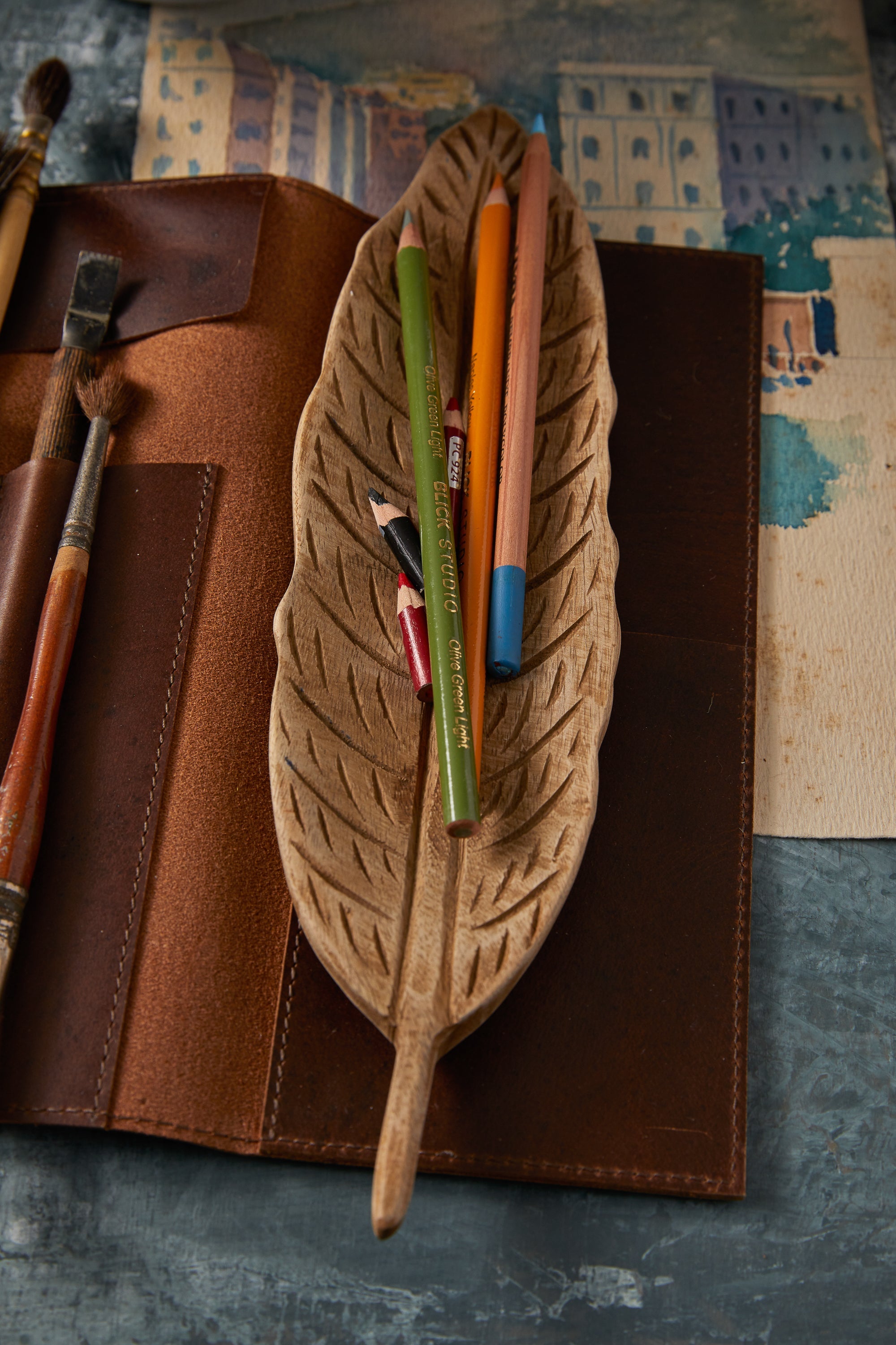 Feather Set of 3