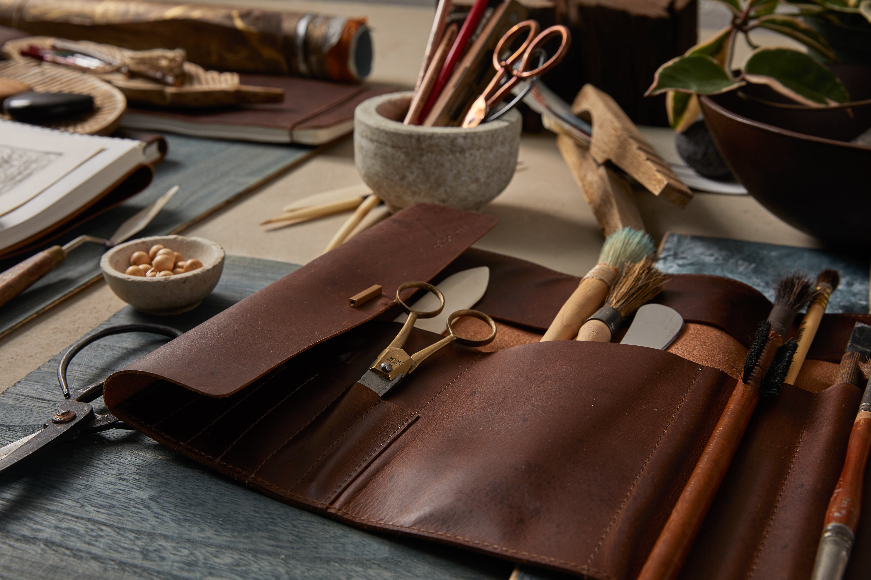 Leather Artist Wrap