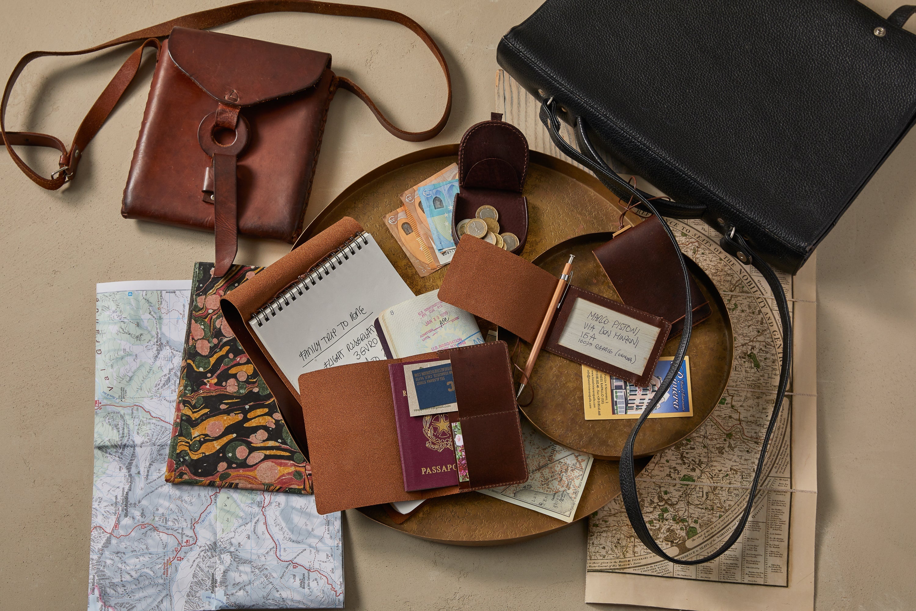 Leather Passport Holder