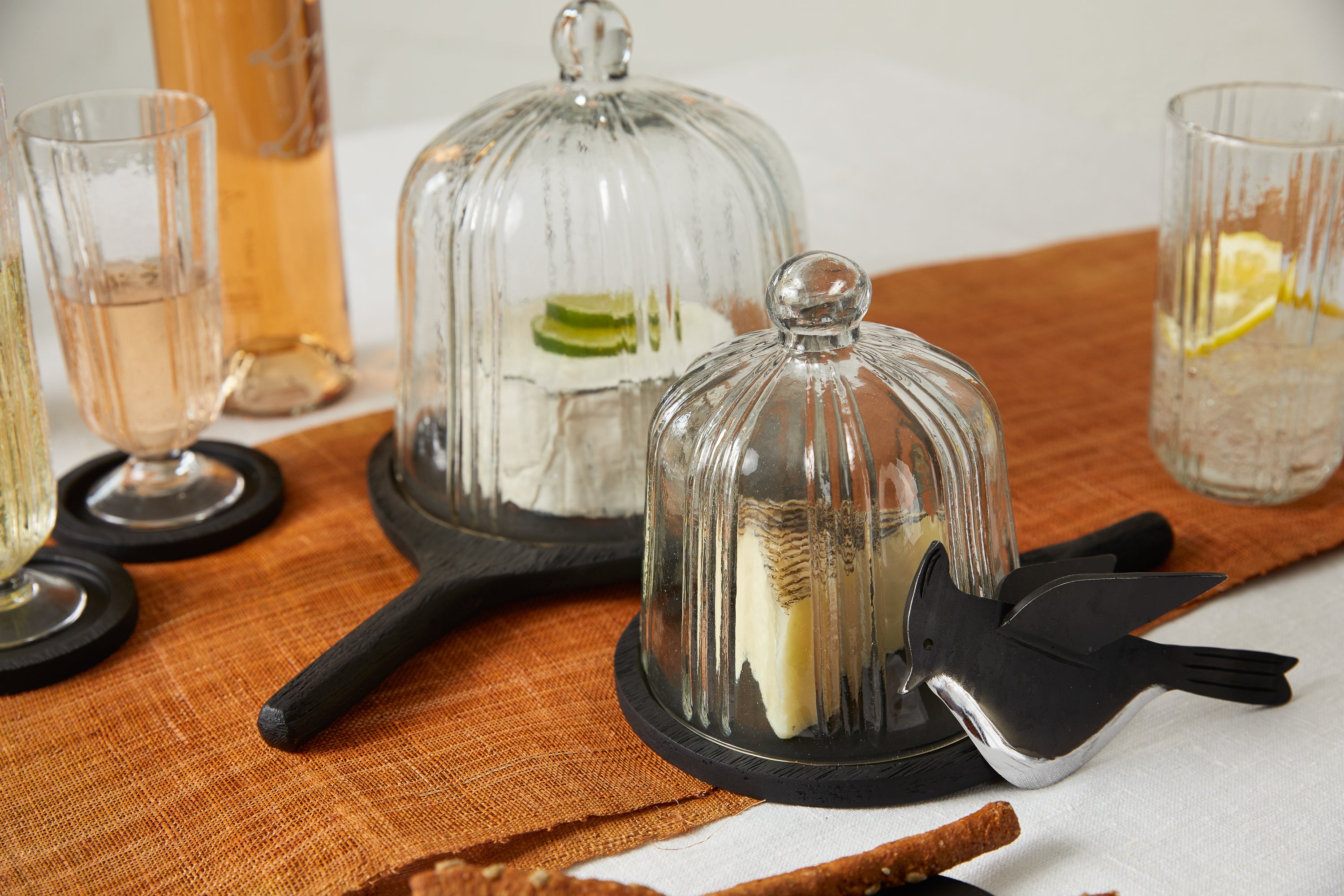 Ripple Cloche Dome Small