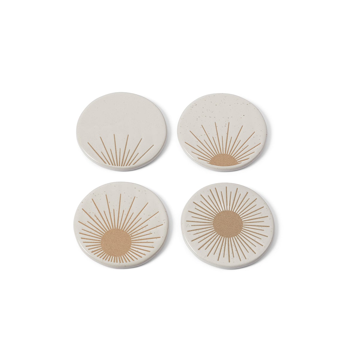 Sunrise-to-Sunset Coasters Set of 4